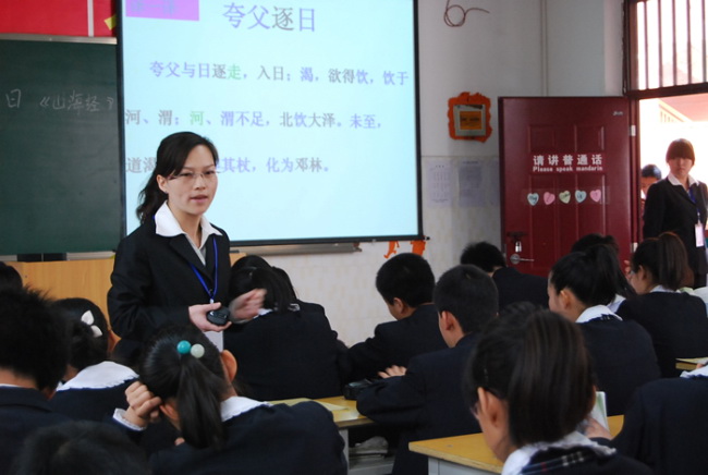 洛陽東方外國語學校-開放日課堂