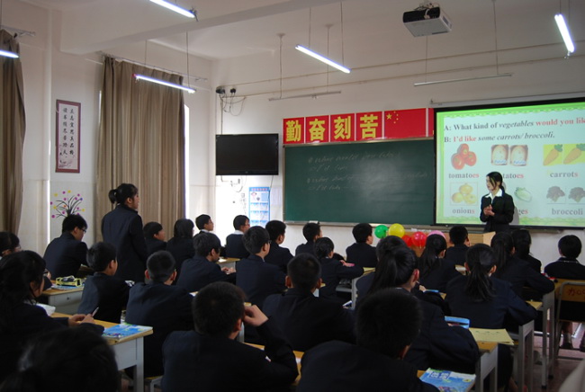 洛陽東方外國語學校-開放日課堂
