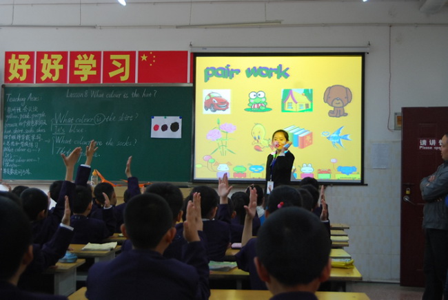 洛陽東方外國語學校-開放日課堂