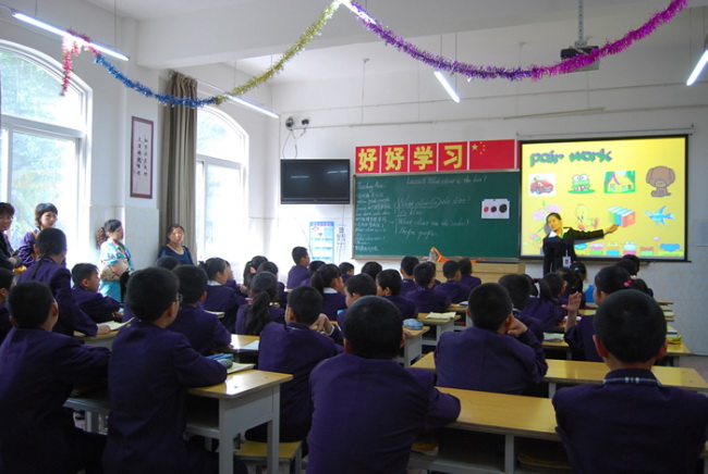 洛陽東方外國語學校-開放日課堂
