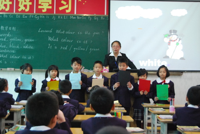 洛陽東方外國語學校-開放日課堂