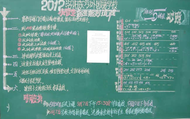 洛陽東方外國語學(xué)校新生開學(xué)報(bào)到